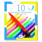 Dvipusiai flomasteriai 10 vnt