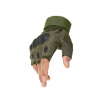 Dviratininko / motociklininko pirštinės su krumpliu apsauga - L