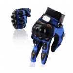 Dviratininko / motociklininko termo pirštinės su krumpliu apsauga - L