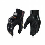 Dviratininko / motociklininko termo pirštinės su krumpliu apsauga - XXL