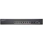 EDGECORE 8 ports 10/100/1000Base-T + 2G SFP uplink ports with 8 port PoE (125W) | ECS2100-10P
