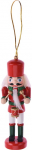 Eglutės dekoracija NUTCRACKER, 3vnt., 12 cm