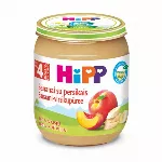 Ekologiška persikų ir bananų tyrelė HiPP (nuo 4 mėn.), 125 g