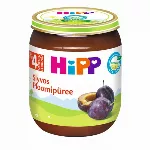Ekologiška slyvų tyrelė HIPP (nuo 4 mėn.), 125 g