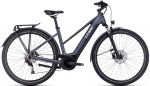 Elektrinis dviratis Cube Touring Hybrid ONE 500 Trapeze grey'n'white 2023