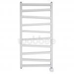 Elektrinis rankšluosčių džiovintuvas WOBBEE PENTRE WHITE 50x100cm, su tenu be laido, dešininis