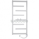 Elektrinis rankšluosčių džiovintuvas WOBBEE WELLY WHITE 50x110cm, dešininis