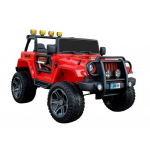 Elektromobilis JEEP 4x4 raudonas