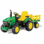 Elektromobilis PEG PEREGO JOHN DEERE GROUND FORCE 12V su priekaba