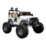 Elektromobilis vaikams Jeep 4x4 SX1719 Baltas