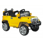 Elektromobilis vaikams Jeep JJ245 Geltonas