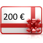 Elektroninis dovanų kuponas apsipirkti rankis.lt, vertė 200 €