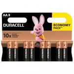 Elementai DURACELL AA, LR6, 8vnt