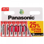Elementai Panasonic Red Zinc, R03RZ AA, 10vnt