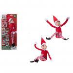 Elfas ELVES BEHAVIN' BADLY, 30 cm, su lanksčiomis kojomis ir rankomis