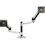 Ergotron LX DUAL STACKING ARM POLISHED 24IN 18.1KG LIFT33 MIS-D 10Y WA 45-248-026