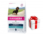 Eukanuba Breed Specific Adult Dachshund 2,5 kg  + STAIGMENA ŠUNUI
