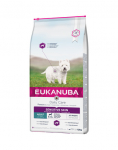 Eukanuba Daily Care Adult Sensitive Skin visoms veislėms 12 kg