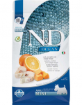 FARMINA Ocean dog codfish, pumpkin and orange Adult mini 2,5 kg