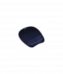 Fellowes Foam mouse pad with wrist support, dark blue Fellowes