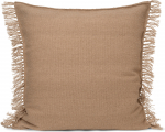 Ferm Living Pagalvė Kelim su kraštais smėlio spalvos 80 x 80 cm