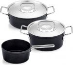Fissler Puodų rinkinys Adamant su puodu 3 dalys