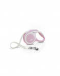 FLEXI New Comfort XS Tape 3 m rose automatinis pavadėlis