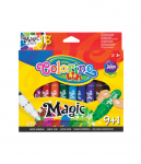 Flomasteriai Magic keičiantys spalvą 9+1 spalvų