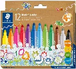Flomasteriai STAEDTLER Noris Jumbo, 12 vnt.
