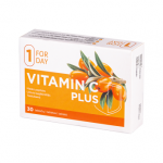 FORDAY VITAMIN C PLUS, 30 tablečių