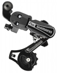 Galinis pavarų perjungėjas Shimano Tourney RD-TY21B Adapter 6-speed black