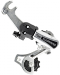 Galinis pavarų perjungėjas Shimano Tourney RD-TY21B Adapter 6-speed silver