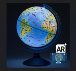 Gaublys gyvūnų-gamtinis/žvaigždynai AR interaktyvus, 25 cm