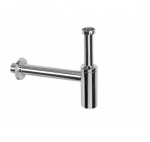 Geberit savaime išsivalantis praustuvo sifonas, chromuotas blizgus : Spalva1 - balta sp.