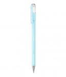 Gelinis rašiklis PENTEL Hybrid, žydros sp.