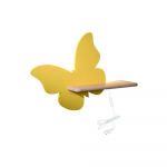 Geltonas vaikiškas šviestuvas Butterfly - Candellux Lighting