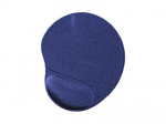 GEMBIRD MP-GEL-B Gel mouse pad with wrist rest navy blue