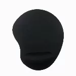 GEMBIRD pelės kilimėlis su minkšta riešo atrama, juodas