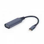 Gembird USB-C to VGA, 0.15m A-USB3C-VGA-01
