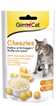 GimCat Cheezies skanėstai katėms : Skanėstų kiekiai - 50 g