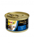 GIMCAT Shiny Cat Tuna in Jelly 70 g su tunu drebučiuose