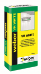 Glaistas WEBER VH, baltos sp., 20 kg