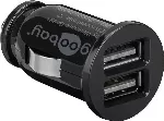 "Goobay" dvigubas USB automobilinis įkroviklis 58912 USB 2.0 prievadas A, 3,1 A, 12 V