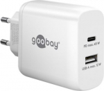 Goobay | USB-C PD Dual Fast Charger (45 W) | 65412 | N/A 65412 | 4040849654121