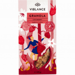 Granola su anakardžiais ir avietėmis