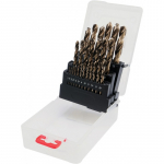 Grąžtų rinkinys metalui CO-HSS 1-13mm 25 vnt.