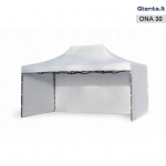Greito surinkimo palapinė 3x4,5 Balta ONA30