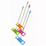 Grindų šluota - šluostė MOP SALSA, su kotu, 38,8 x 9 cm, vnt.