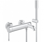 Grohe Essence New vonios maišytuvo komplektas montuojamas į sieną : Spalva - Chromas