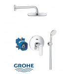 Grohe potinkinis dušo komplektas Eurosmart Cosmopolitan 210 su potinkine dalimi 25219001
